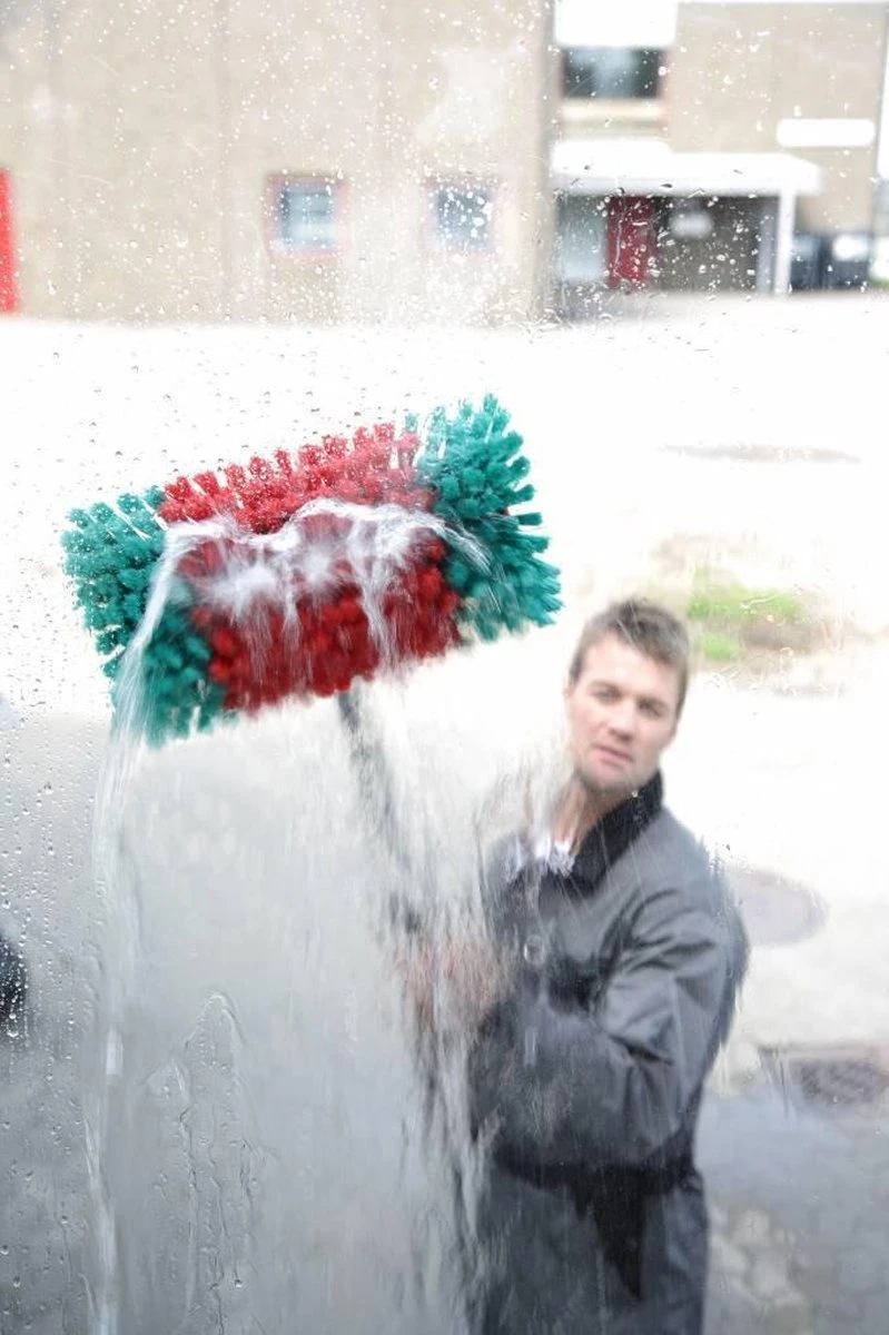 Vikan 524752 Hoekborstel Met Watertoevoer High/Low 280mm Zacht/Gespleten Haren - Afbeelding 9