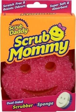 Scrub Daddy - Scrub Mommy Krasvrije Spons Dubbelzijdig Roze