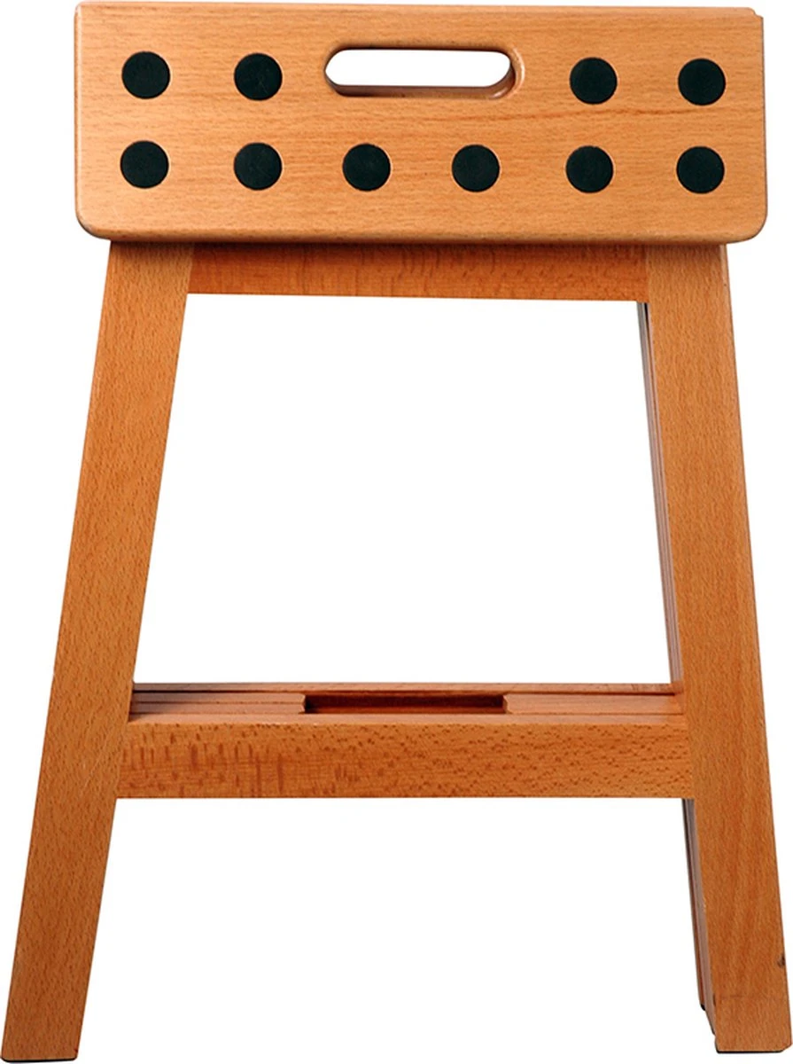 PUHLMANN - Inklapbare Kruk, JAMES, Hout, 41 Cm Hoog, Max 150 Kilo - Afbeelding 7