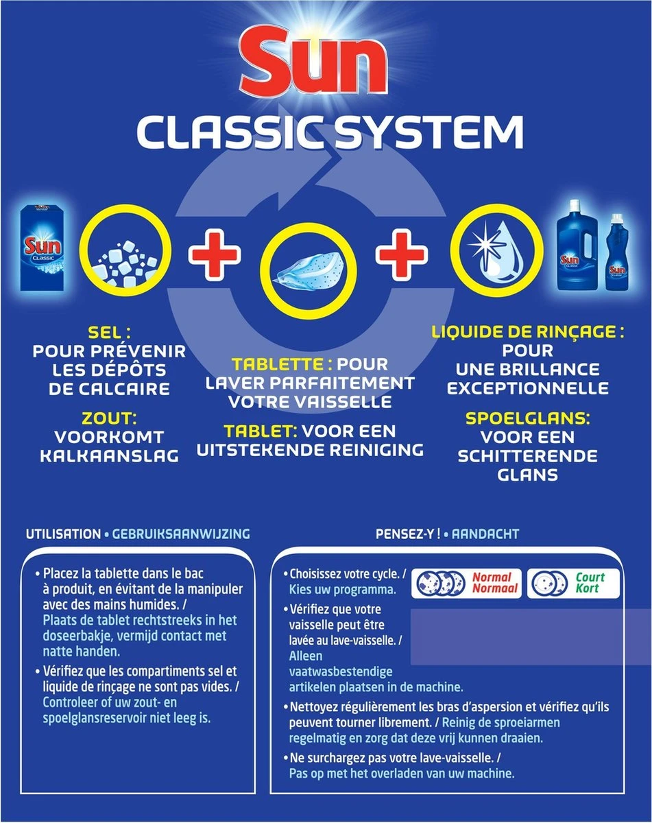 SUNĀ® Sun Vaatwas Spoelglans - 6 X 1 L - Voordeelverpakking - Afbeelding 4