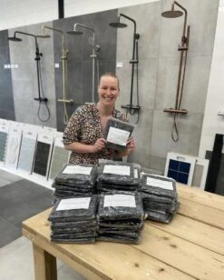 F.R.M. Tegelwerk Quick Dry Droogdoek™ Eigen Ontwerp Droogdoek Voor Badkamer 40x60