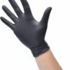 Handschoenen Wegwerp - Latex - Disposable Gloves - Zwart - Maat M - 100 Stuks