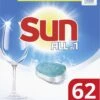 SUN® Sun All-in 1 Normaal Vaatwastabletten - 62 Tabletten - Voordeelverpakking